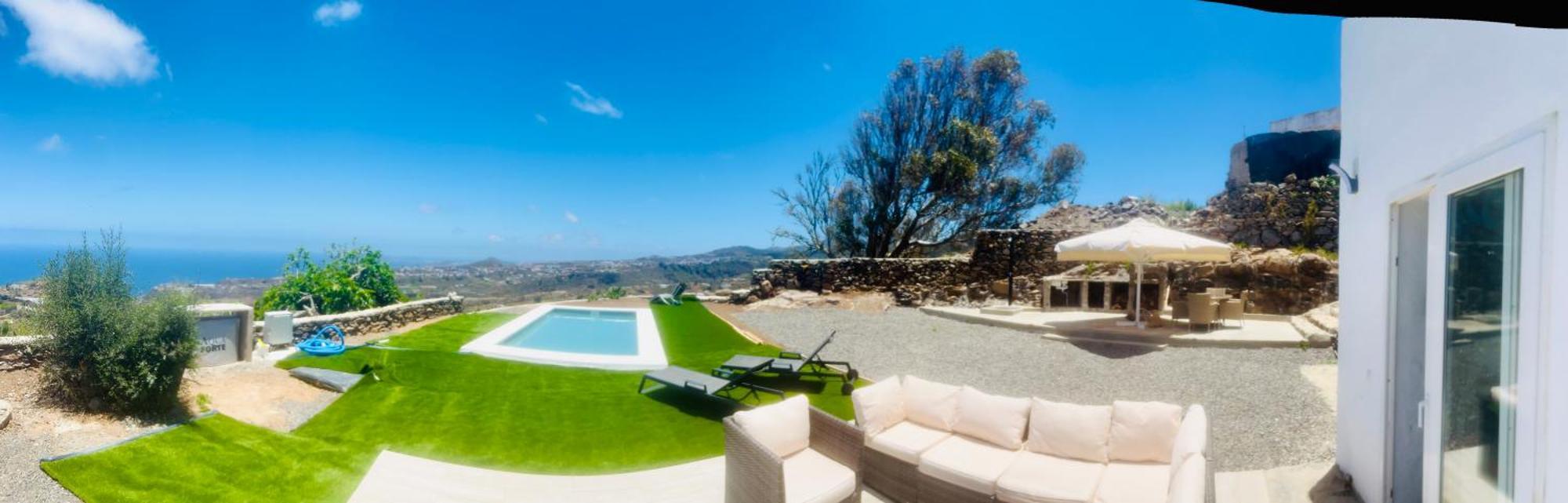 Villa Alegria Gran Canaria Piscina Climatizada Лас-Пальмас-де-Гран-Канария Экстерьер фото
