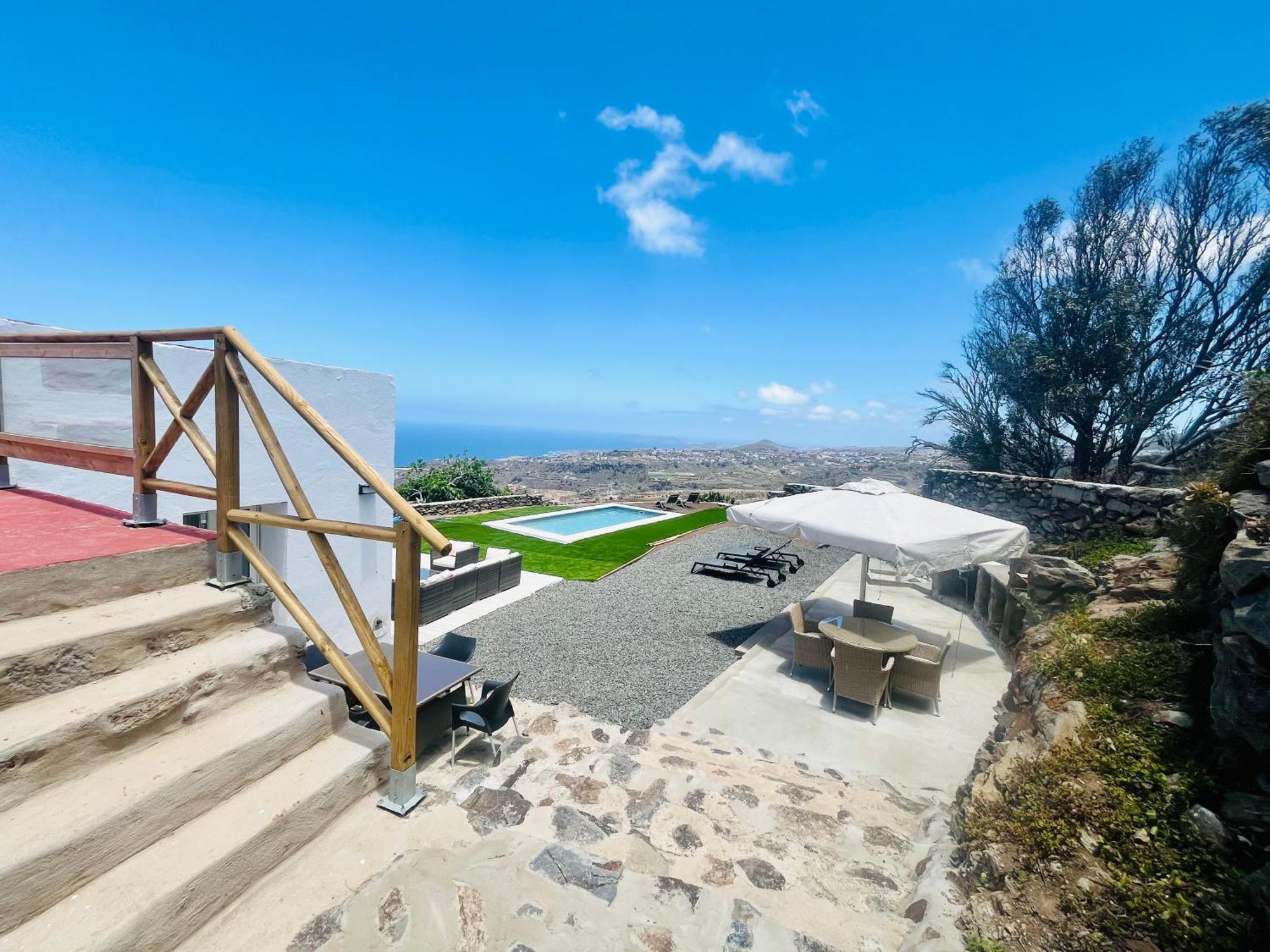 Villa Alegria Gran Canaria Piscina Climatizada Лас-Пальмас-де-Гран-Канария Экстерьер фото